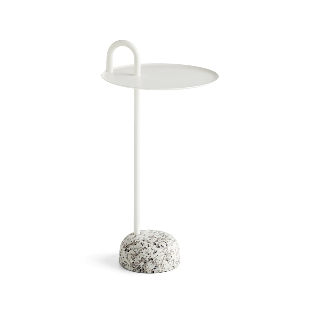 HAY Bowler bijzettafel Cream white-granite