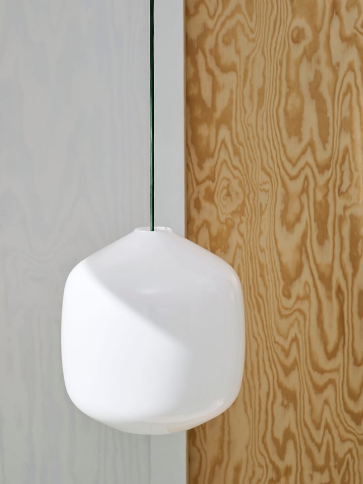 Buoy hanglamp Ø20 cm, Opal glass-soft black HAY