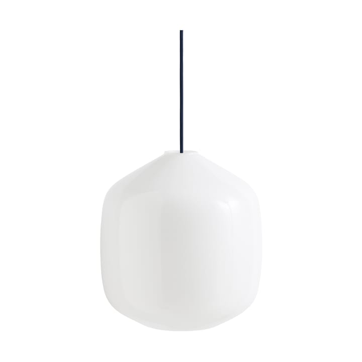 Buoy hanglamp Ø30 cm - Opal glass-anthracite blue - HAY