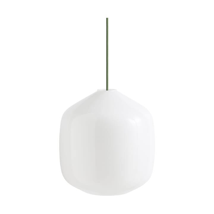 Buoy hanglamp Ø30 cm, Opal glass-garden green HAY