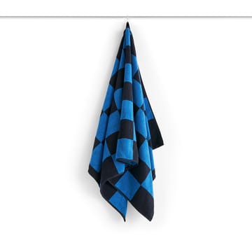 Check badhanddoek 70x136 cm - Cobolt blue - HAY