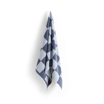 Check badhanddoek 70x136 cm - Steel blue - HAY