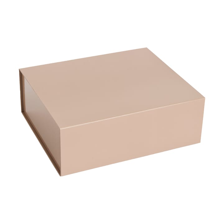 Colour Storage M doos met deksel 29,5x35 cm - Nougat - HAY