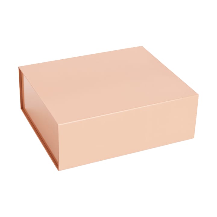 Colour Storage M doos met deksel 29,5x35 cm - Soft pink - HAY