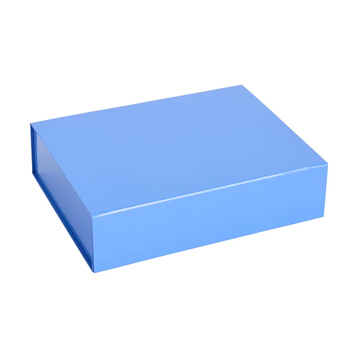 Colour Storage S doos met deksel 25,5x33 cm - Vibrant blue - HAY