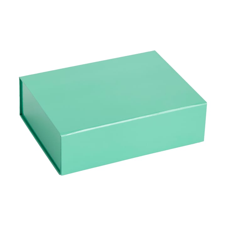 Colour Storage XS doos met deksel 16,5x22,5 cm - Emerald green - HAY