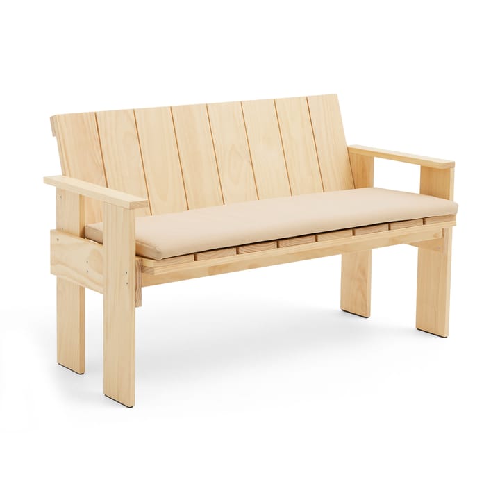 Crate Dining Bench bank gelakt sparrenhout, Helder HAY