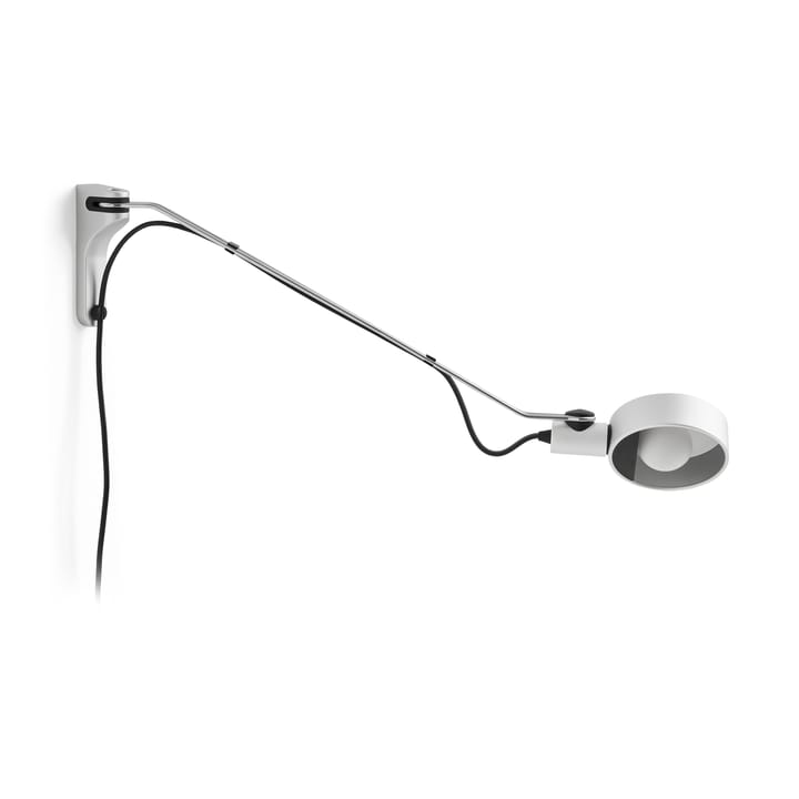 Cupola Wall wandlamp 60,7 cm - Clear anodised - HAY