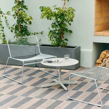 Hee lounge stoel sled base - Galvanized - HAY