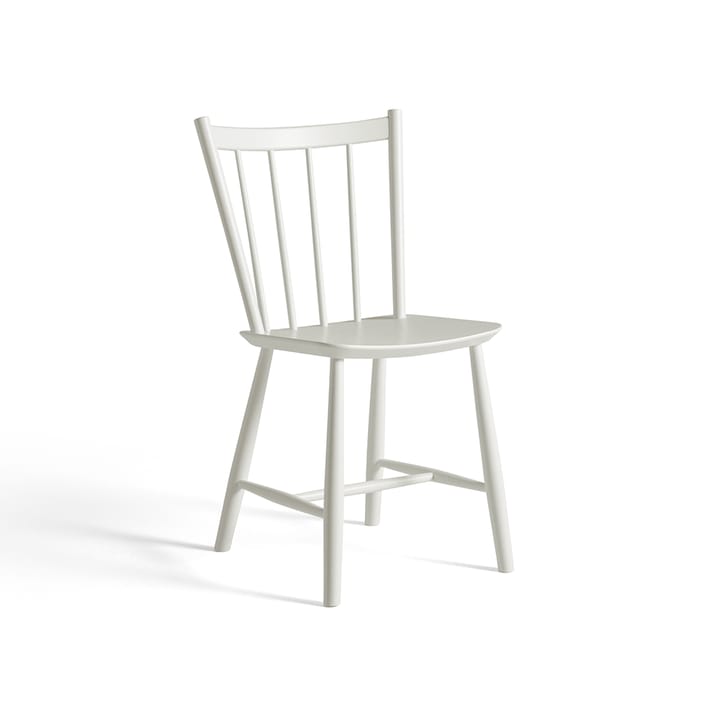 J41 stoel - White lacquered beech - HAY