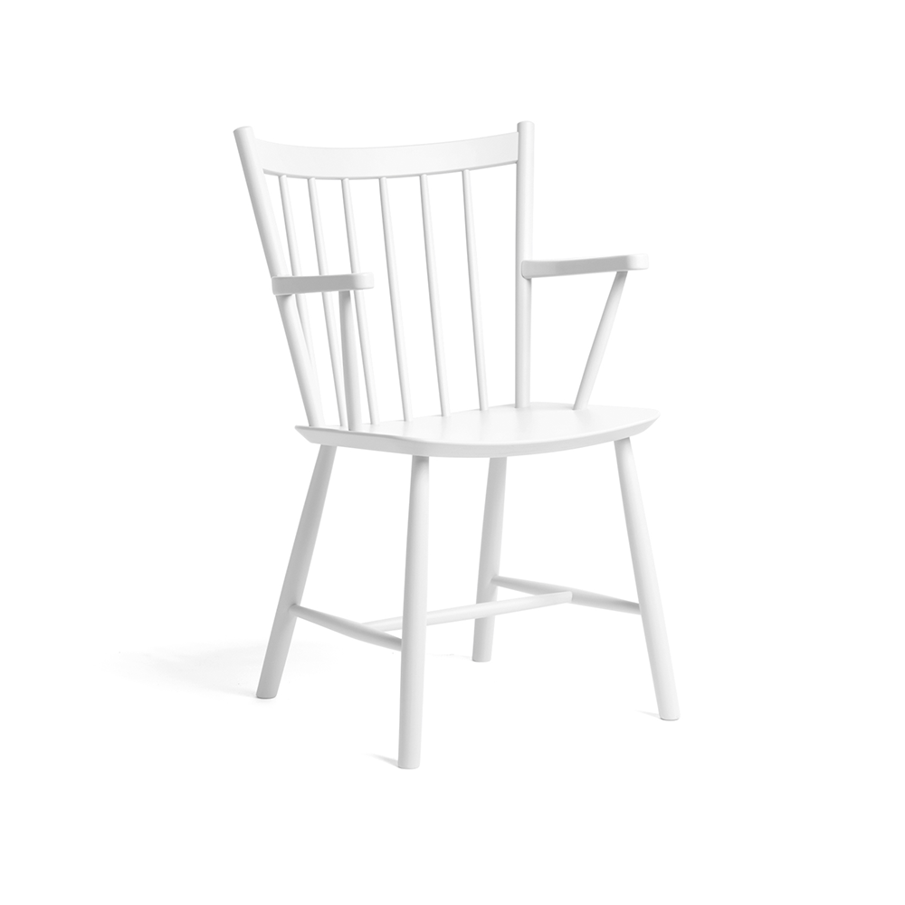 HAY J42 armstoel White lacquered beech