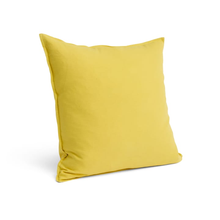 Linen kussen 60x60 cm, Lemon yellow HAY