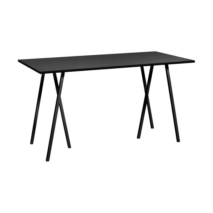 Loop Stand incl. support bartafel 87,5x180 cm - Black-black linoleum-black ash - HAY