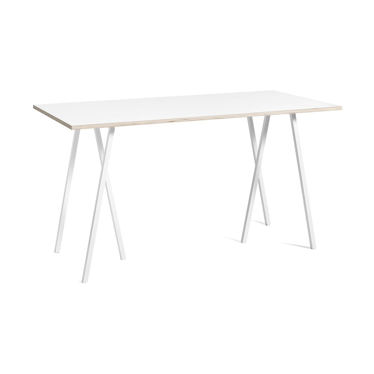 HAY Loop Stand incl. support bartafel 87,5x180 cm White-white laminate-plywood