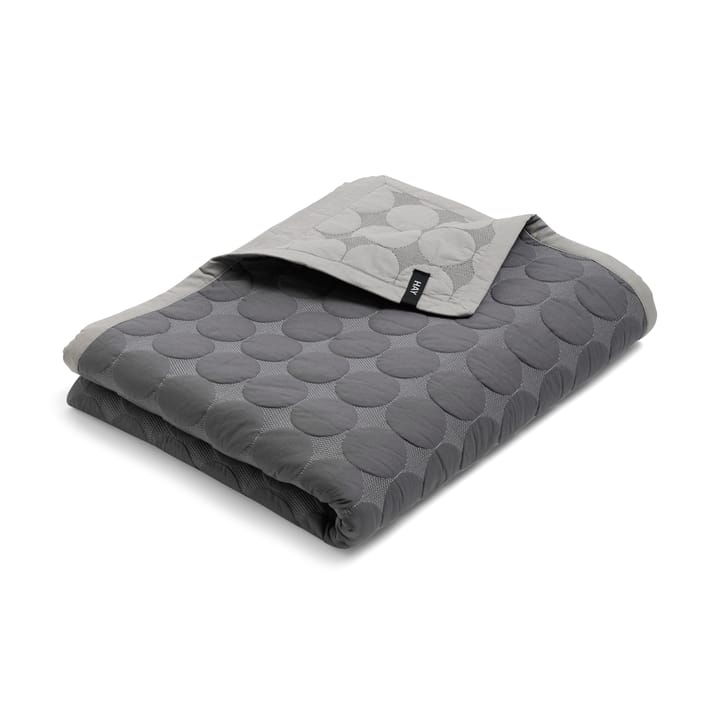 Mega Dot sprei organic 195x245 cm - Dark grey - HAY