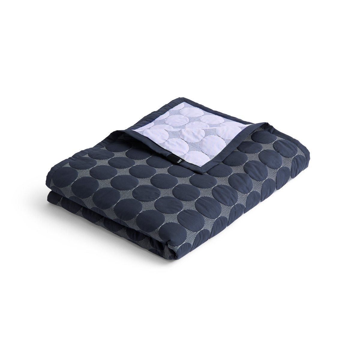 HAY Mega Dot sprei organic 260x260 cm Midnight blue