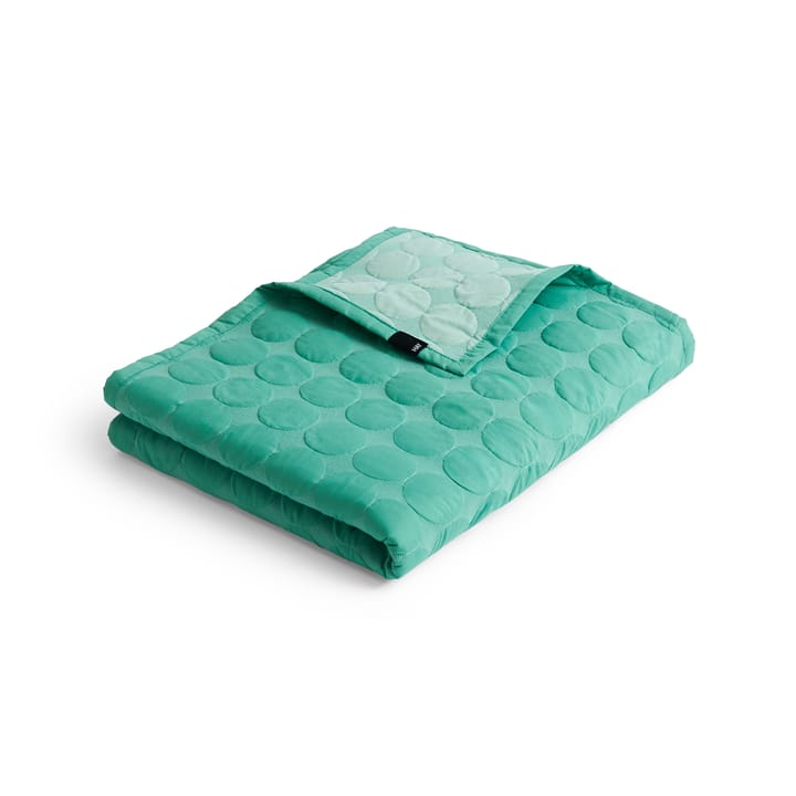 Mega Dot sprei organic 260x260 cm - Sea green - HAY