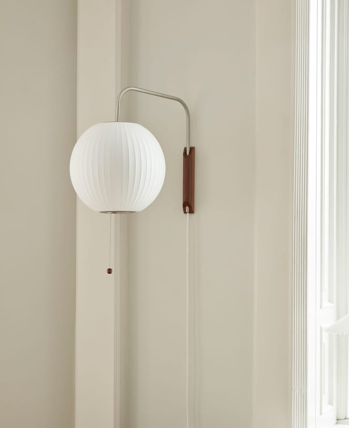 Nelson Bubble Ball wandlamp, Off white HAY