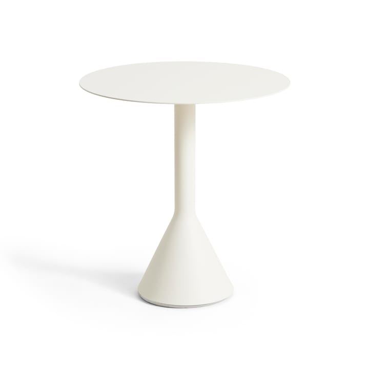 Palissade Cone rond koffietafel - Cream white, Ø70 cm - HAY