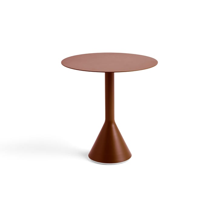 Palissade Cone rond koffietafel - Iron red, Ø70 cm - HAY