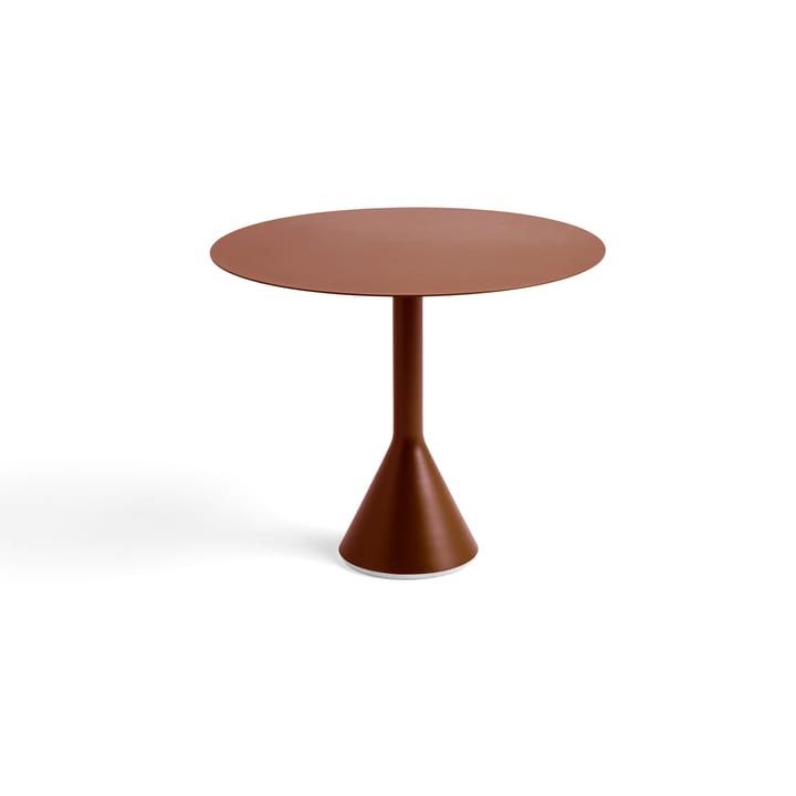 Palissade Cone rond koffietafel - Iron red, Ø90 cm - HAY