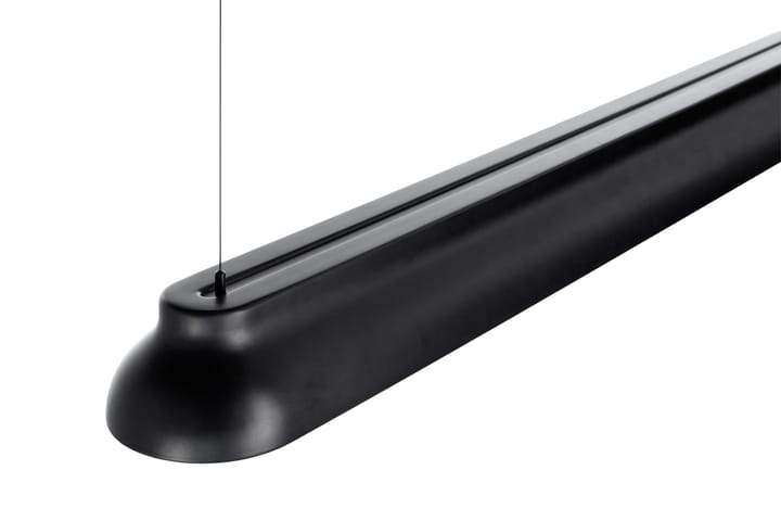 PC Linear hanglamp, Soft black HAY