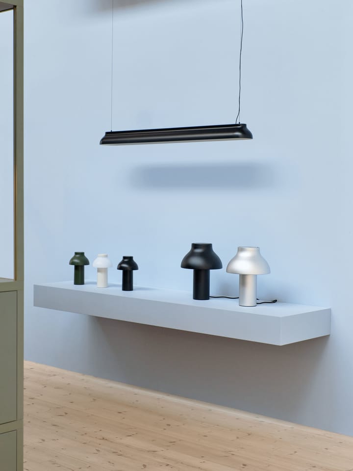 PC Linear hanglamp, Soft black HAY