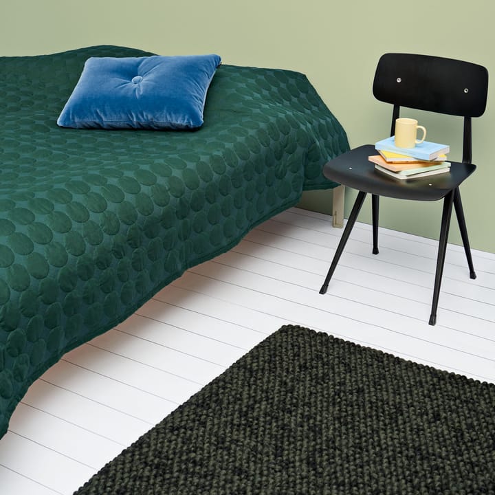 Peas wollen vloerkleed 170x240 cm - Dark green - HAY