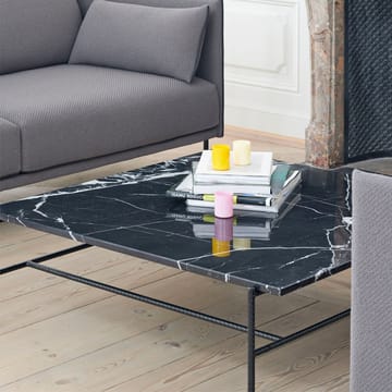 Rebar salontafel 80x49x40,5 cm - Black marble-black - HAY