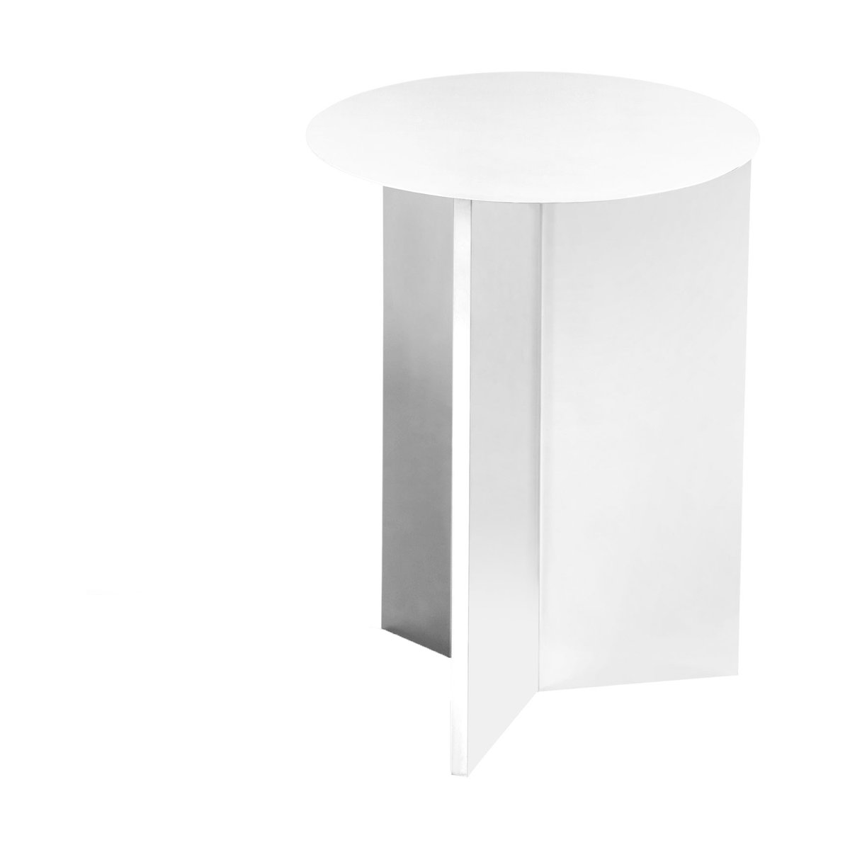 HAY Slit high bijzettafel Ø35 cm White