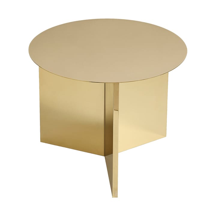 Slit salontafel Ø45 cm - Brass - HAY