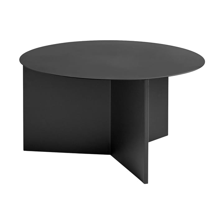 Slit salontafel Ø65 cm - Black - HAY