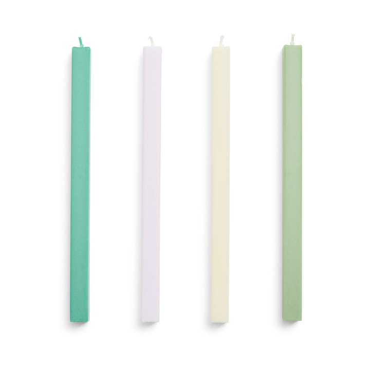 Square Candle kaarsen mix 4-pack - Pastel - HAY