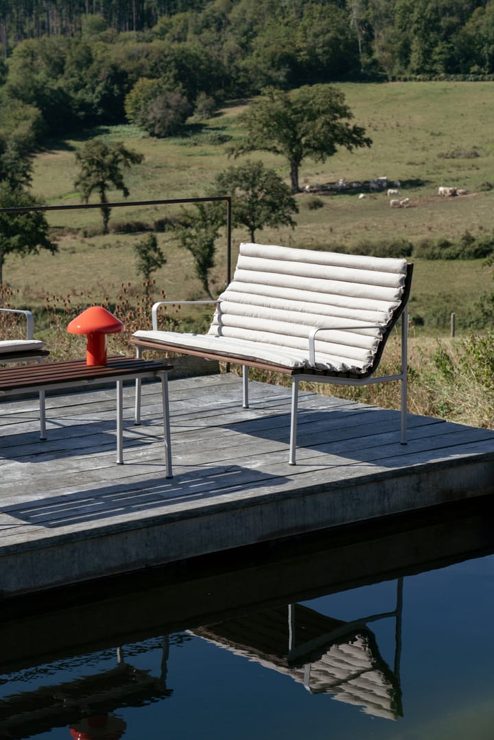 Traverse Lounge Bench Quilted bankkussen, Beige sand HAY