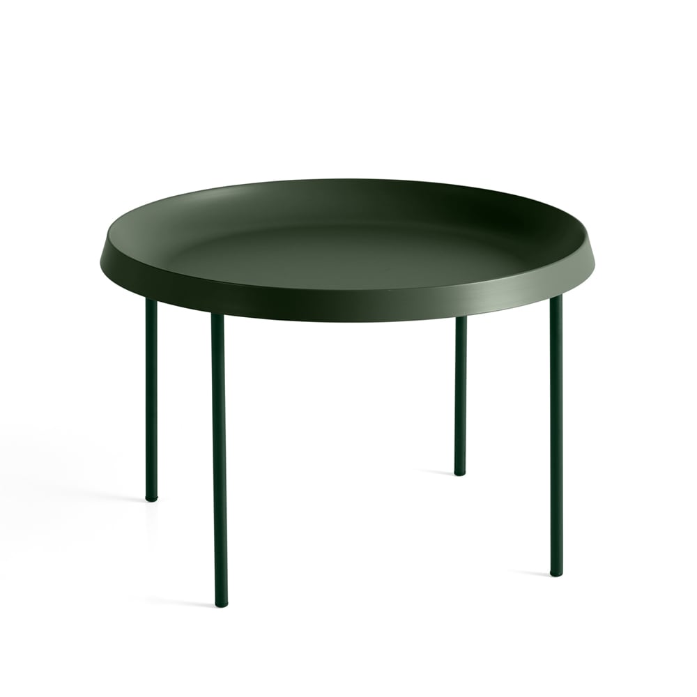 HAY Tulou salontafel Dark moss, Ø55 cm