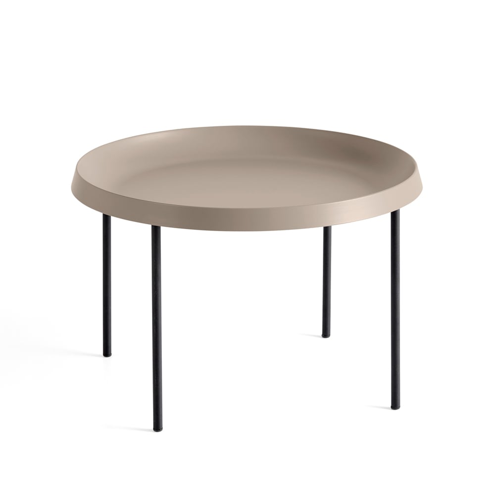 HAY Tulou salontafel Mocca-black, Ø55 cm