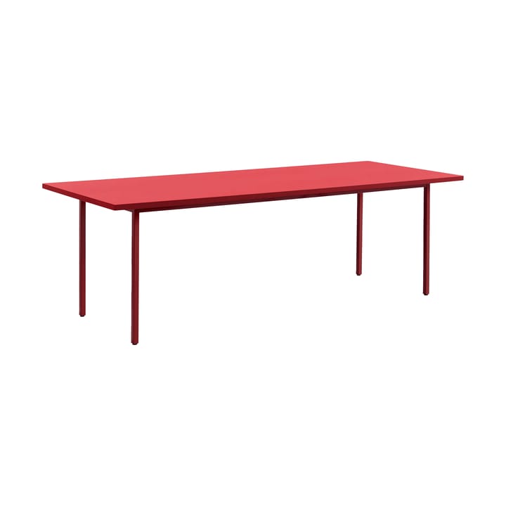 Two-Colour eettafel Ø120 cm - Maroon red-red - HAY