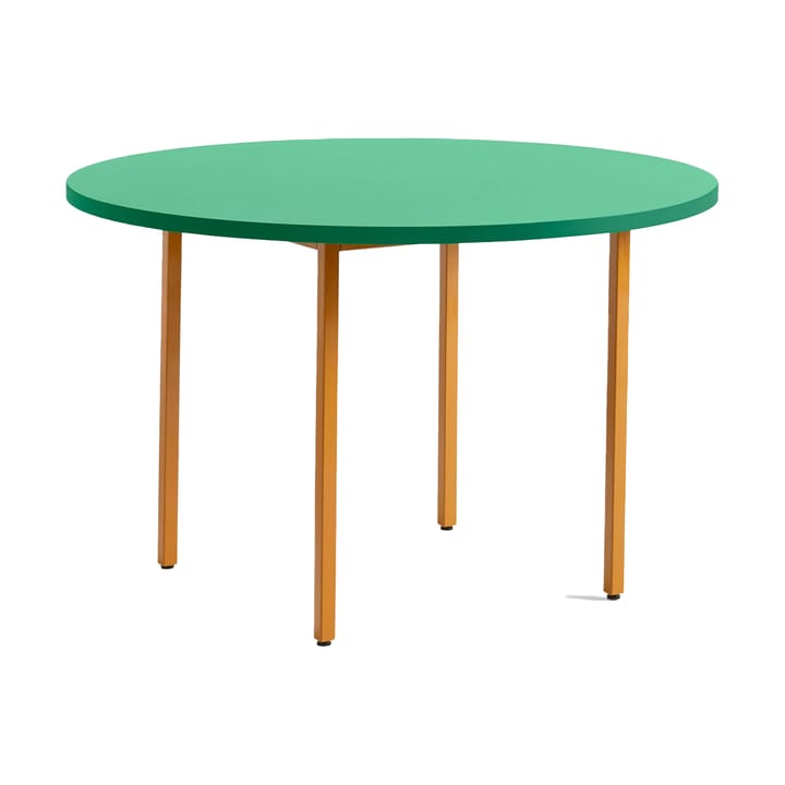 Two-Colour eettafel Ø120 cm - Ochre-green mint - HAY