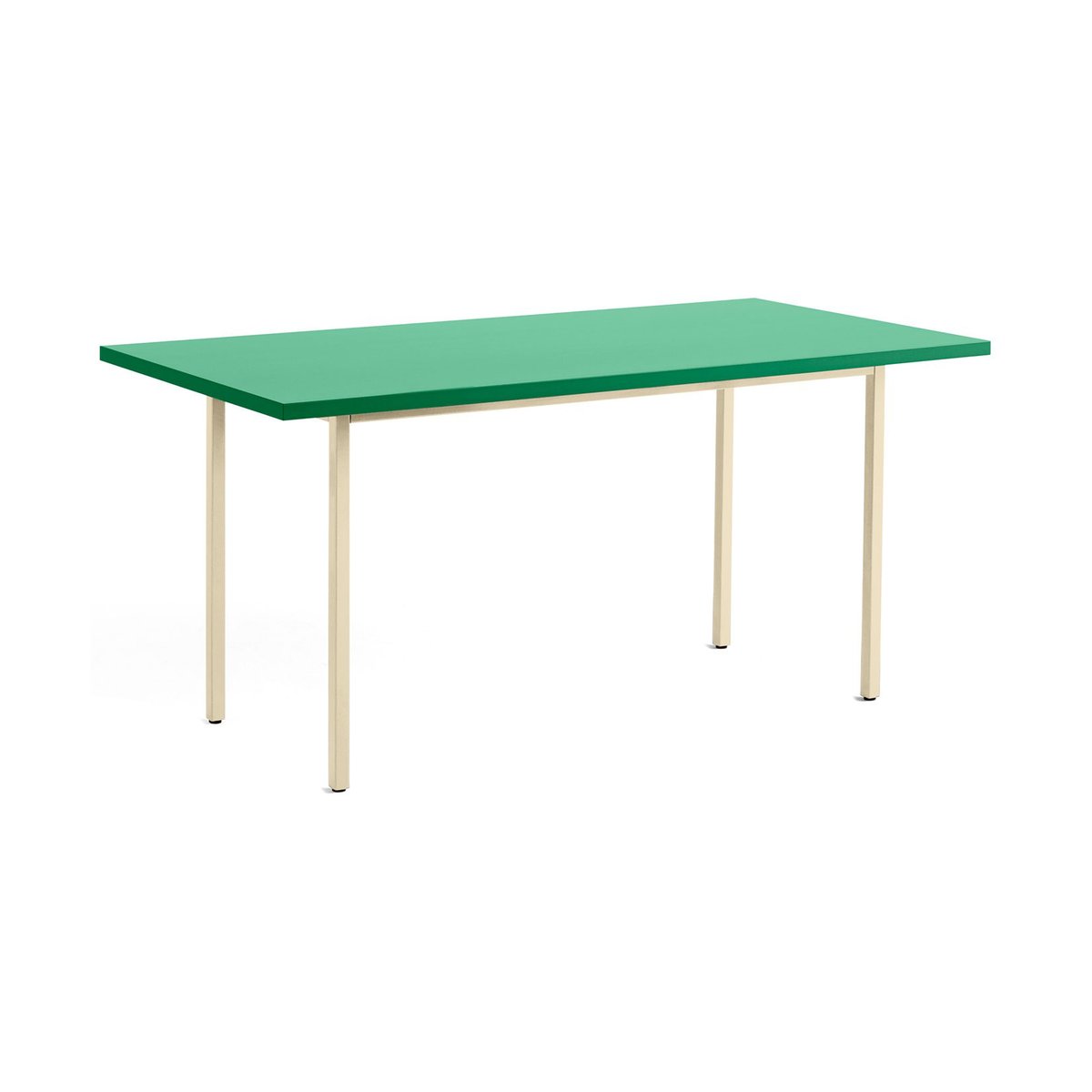 HAY Two-Colour eettafel 82x160 cm Ivory-green mint