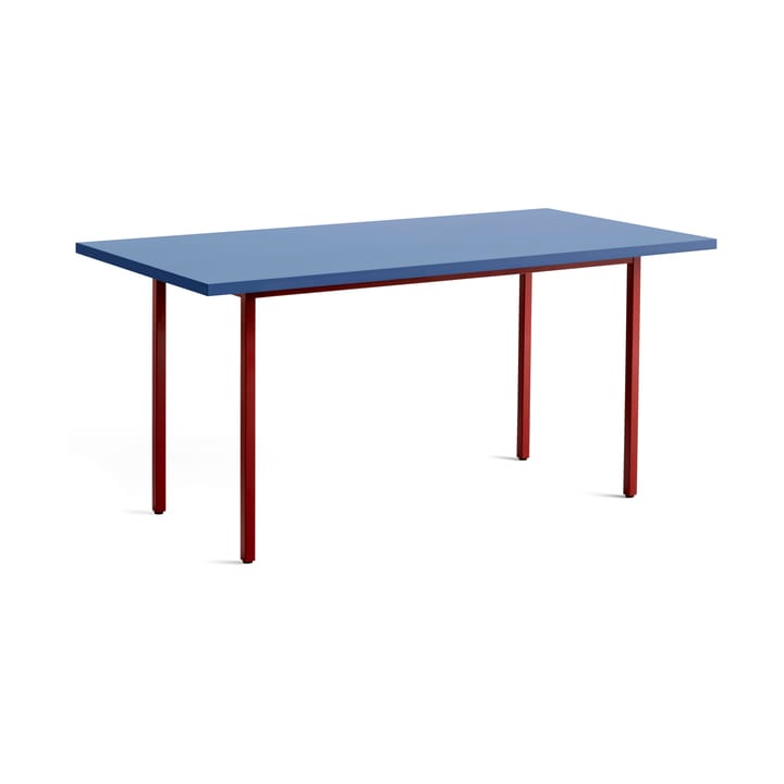 Two-Colour eettafel 82x160 cm - Maroon red-blue - HAY