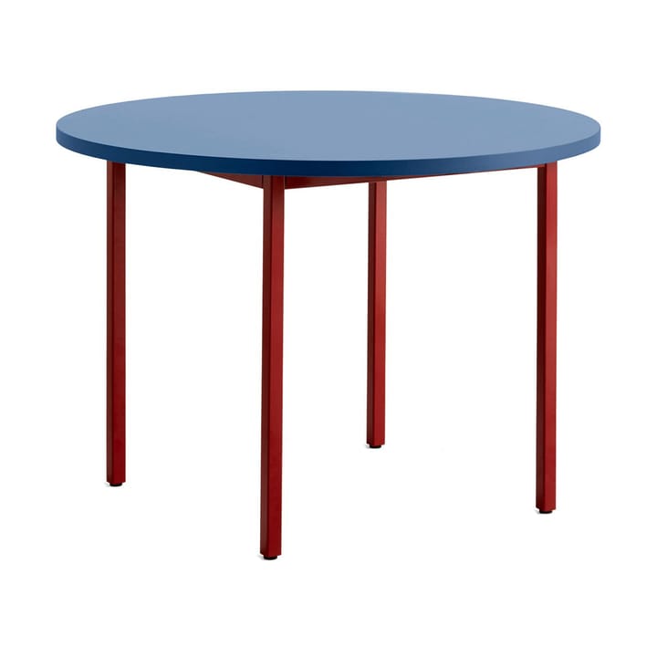 Two-Colour eettafel 82x160 cm - Maroon red-blue - HAY