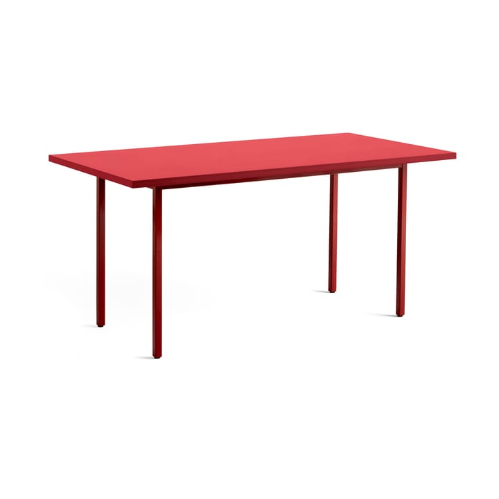 Two-Colour eettafel 82x160 cm - Maroon red-red - HAY