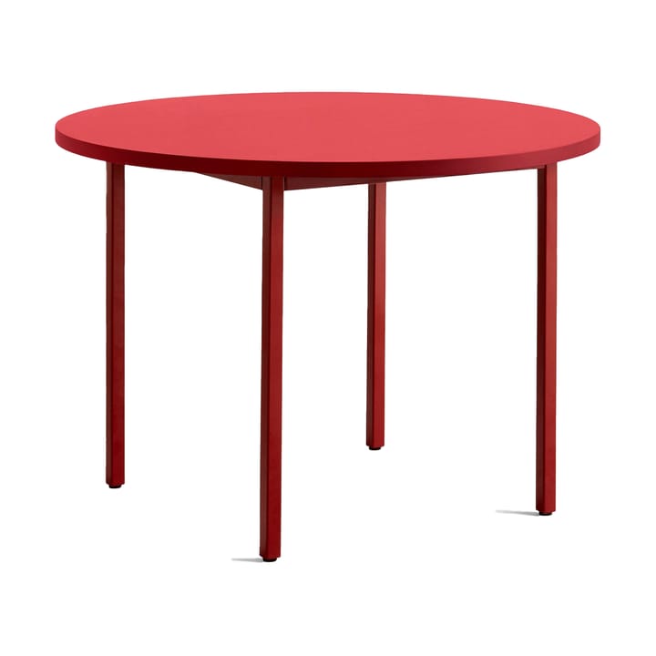 Two-Colour eettafel 82x160 cm - Maroon red-red - HAY