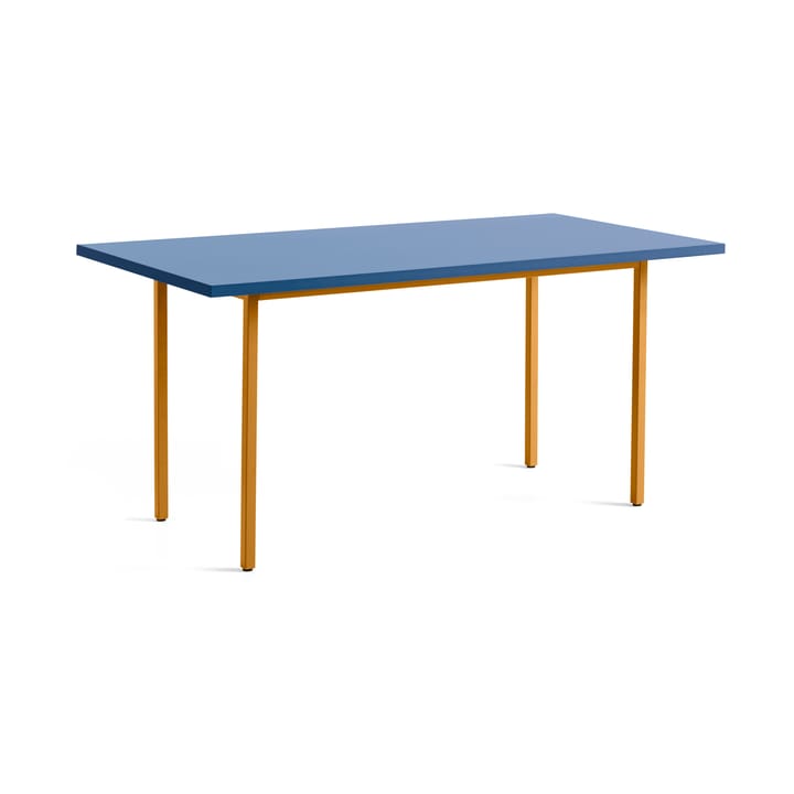 Two-Colour eettafel 82x160 cm - Ochre-blue - HAY