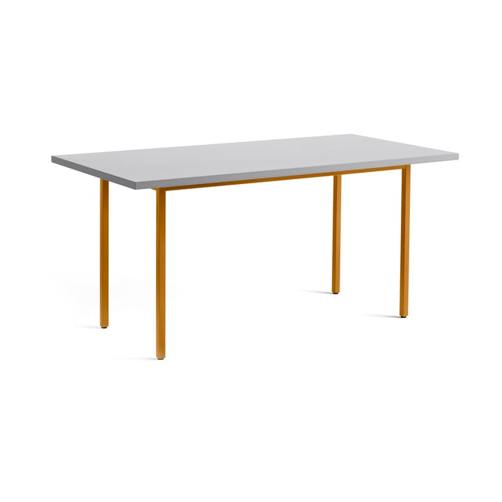 Two-Colour eettafel 82x160 cm - Ochre-light grey - HAY