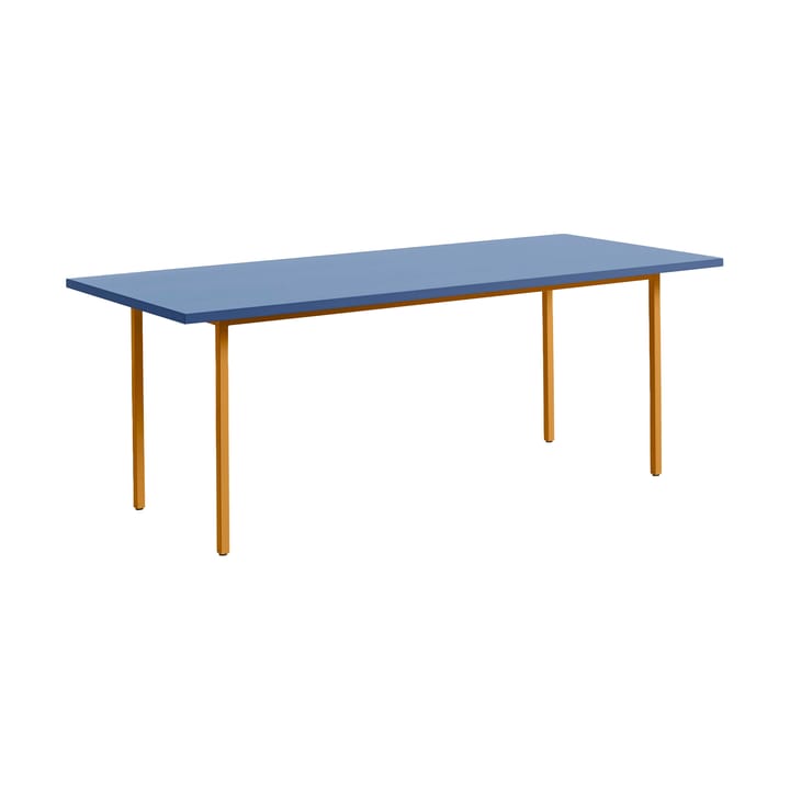 Two-Colour eettafel 90x200 cm - Ochre-blue - HAY