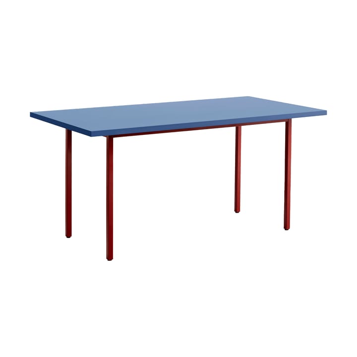 Two-Colour eettafel 90x240 cm - Maroon red-blue - HAY