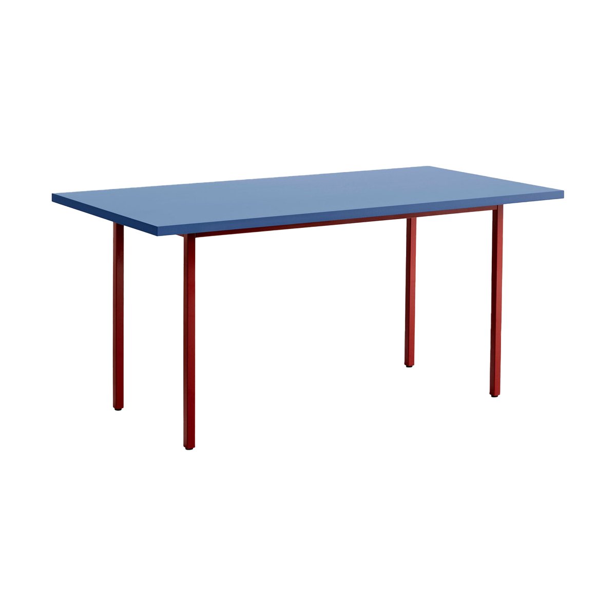 HAY Two-Colour eettafel 90x240 cm Maroon red-blue