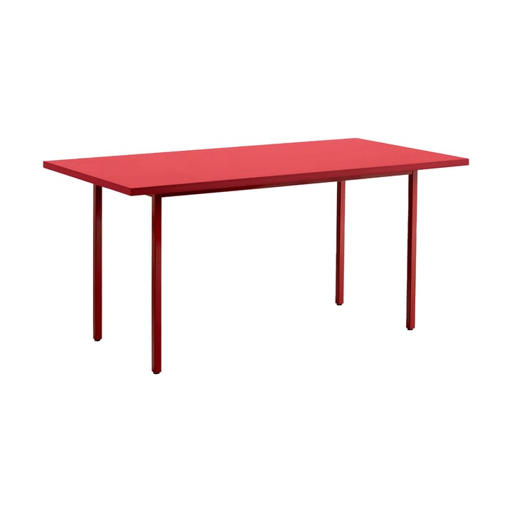 Two-Colour eettafel 90x240 cm - Maroon red-red - HAY