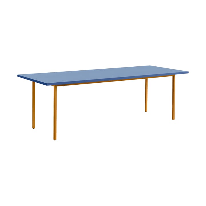 Two-Colour eettafel 90x240 cm - Ochre-blue - HAY